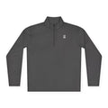 15|40 White Minimalist Logo Upper Left Chest Unisex Quarter-Zip Pullover