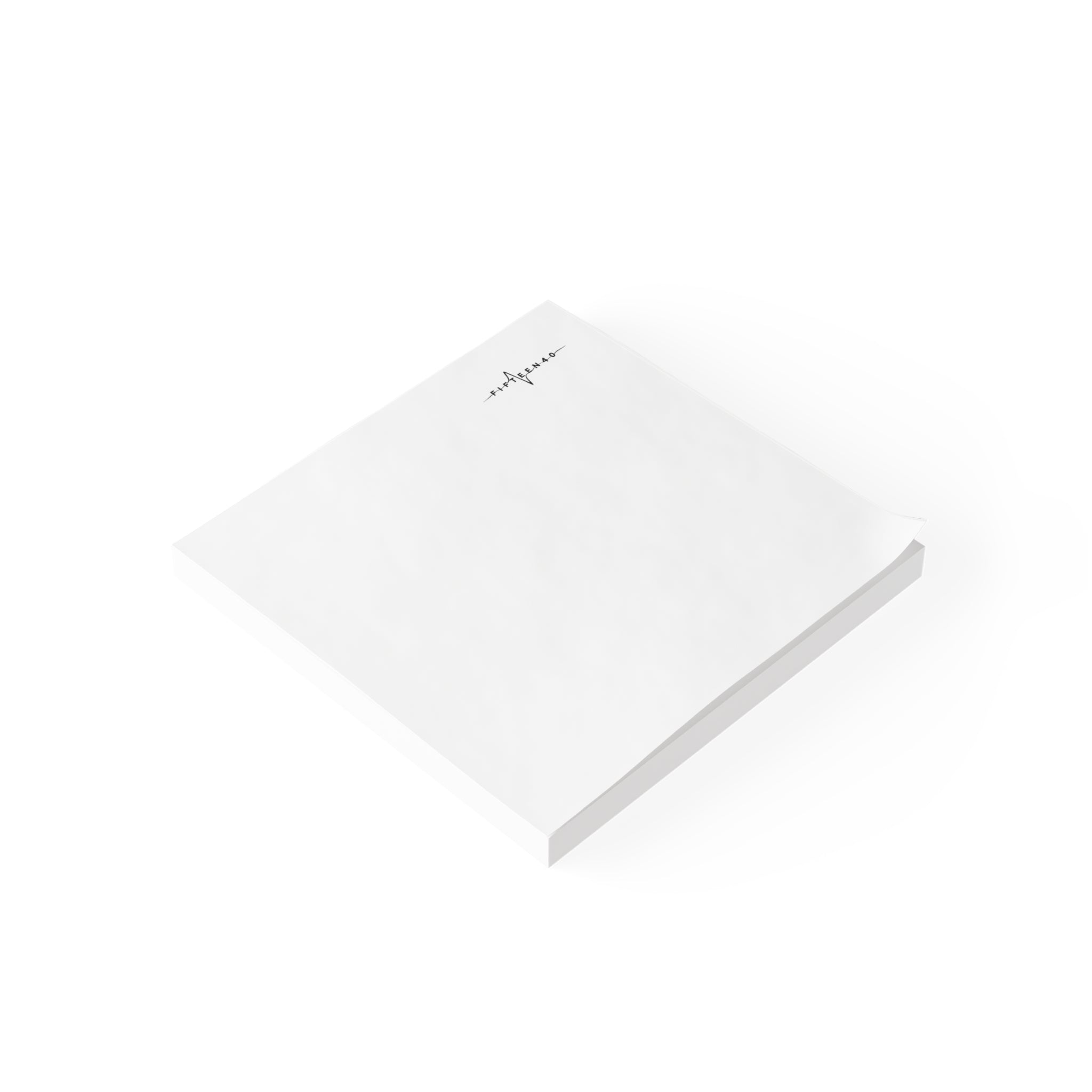 FIFTEEN40 Black Waveform Logo Post-it® Note Pads